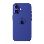 Dėklas "Silicone Case v2" iPhone 16 Plus / Ultramarine / pakuotėje