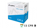 LANBERG CABLE UTP CAT.6 305M WIRE CU hall