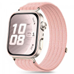 Tech-Protect nailonrihm Huawei Watch Fit 3 / 4 / 4 Pro / 5 / 5 Pro jaoks - roosa