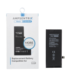 AmpSentrix Basic aku iPhone SE 2022 (suur mahutavus 2200 mAh)