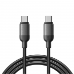 Joyroom S-A62 Lively Series 60W USB-C - USB-C kaabel 1.2 m - must