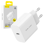 Blavec BC-14 GaN4 30 W USB-C PD/QC toiteadapter, 3 A, valge