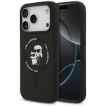 Karl Lagerfeld Silicone Karl&Choupette Ring MagSafe &uuml;mbris iPhone 18 Pro Max / iPhone 17 Pro Max &ndash; must