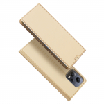Dux Ducis Skin Pro &Uuml;mbris jaoks Xiaomi Redmi Note 12 Pro / Poco X5 Pro 5G Cover Flip Card Wallet Stand kuldne