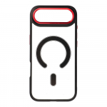 COLOR EDGE MAG COVER &Uuml;mbris compatible with MagSafe jaoks IPHONE 17 Air must punane