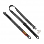 DUX DUCIS Outdoor Cross Body &ndash; kryžminė telefono dirželė &ndash; juoda