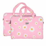 Wonder Briefcase Laptop 13-14 inches roosa daisies