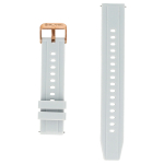 Blavec Universal watch band jaoks W-17 Amber 18mm silicone light hall