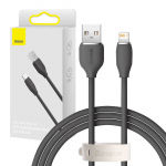 Baseus Jelly kaabel USB to Lightning, 2,4A, 1,2m (must)