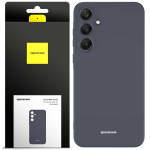 Spacecase Dėklas Silicone Case Galaxy A35 5G juodas