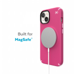 Speck Presidio2 Pro + MagSafe &uuml;mbris seadmele iPhone 15 Plus / 14 Plus, Microban mikroobivastase kaitsega, Digital Pink / Blossom Pink / White v&auml;rvikombinatsioon