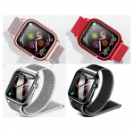 Apyrankė USAMS "ZB074 Nylon" skirta iWatch Series 44mm juoda