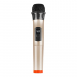 Juhtmevaba d&uuml;naamiline mikrofon UHF PULUZ PU628J 3.5mm (kuldne)