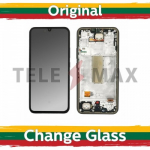 LCD ekraan Samsung A346 A34 5G raamiga / h&otilde;bedane / (Renewed: Telemax)