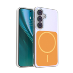 Etteri Hidden Pearl &uuml;mbris Samsung Galaxy S25 jaoks oranž