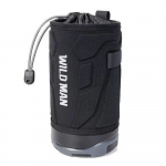 WILDMAN reisikott pudelihoidjale jalgratta juhtraual, 1L, R1, must