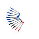 Topwrite pastapliiatsite komplekt, 10 tk, sinised / mustad / punased