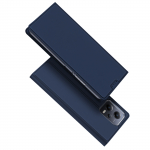 Dux Ducis Skin Pro &Uuml;mbris jaoks Xiaomi Redmi Note 12 Pro / Poco X5 Pro 5G Cover Flip Card Wallet Stand sinine