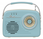 Setty Bluetooth speaker with radio Retro P350 sinine