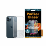 PanzerGlass ClearCase antibacterial &uuml;mbris jaoks iPhone 12 Pro Max - l&auml;bipaistev
