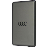 Powerbank Audi Big Logo MagSafe induktiivne 15W 5000mAh - hall