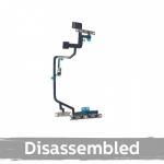 Lanksčioji jungtis skirta iPhone XR on / off / garso kontrolės / mikrofono (100% originalu / i&scaron; įrenginio)