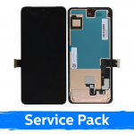 LCD ekranas suderinamas su Google Pixel 8 Pro juodas su rėmeliu (Service Pack)