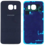 Tagakaas Samsung G920F S6 Black Sapphire (ilma kaamera l&auml;&auml;tseta) originaal (kasutatud, Grade A)