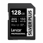Lexar Professional SILVER PLUS SDXC 128 GB m&auml;lukaart