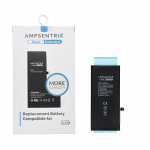 AmpSentrix Basic aku iPhone 8 Plus (suur mahutavus 3400 mAh)
