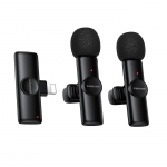 Borofone Lavalier juhtmevaba mikrofon BFK16A Winner Lightning must - 2 tk