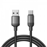 Joyroom S-A62 Lively Series 3A USB-A - USB-C kaabel 1.2 m - must