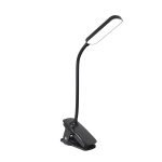 Wozinsky VT-01 Mini LED lugemislamp klambri ja 80 cm USB-C-kaabliga, must