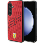 Ferrari Big SF Perforated &uuml;mbris jaoks Samsung Galaxy S24 - punane