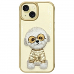 Nimmy Glasses Cool iPhone 15 Case - Beige