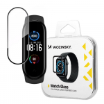 Wozinsky Watch Glass h&uuml;briidklaas Xiaomi Mi Band 5 musta jaoks