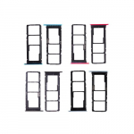 SIM stalčiukas skirtas Huawei P40 Lite E SIM kortelės stalčiukas / Midnight Black /