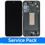 LCD Ekraan &Uuml;hildub Samsung S916 S23 Plus Koos Frame / Roheline / (Service Pack)