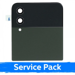 LCD ekranas suderinamas su Samsung F721 Z Flip4 (OUTER) su rėmeliu / Chaki / (Service Pack)