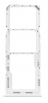SIM kortelės laikiklis Samsung A13 A135/A137 White originalus (service pack)