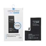 AmpSentrix Basic aku iPhone 15 Pro Max (suur mahutavus 4850 mAh)