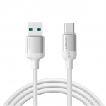 Joyroom S-A62 Lively Series 3A USB-A - USB-C kaabel 1.2 m - valge