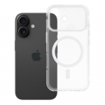 Case for iPhone 16 Aurora compatible with MagSafe white