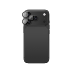 AmazingThing Titan Vision Lens safiirklaasist kaamera objektiivide kaitse mudelile iPhone 18 Pro / 18 Pro Max &ndash; v&auml;rv: must