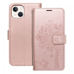 MEZZO Book &uuml;mbris jaoks IPHONE 13 tree rose kuldne
