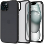 Spigen Ultra Hybrid &uuml;mbris seadmele iPhone 15 6.1", h&auml;rmatis must