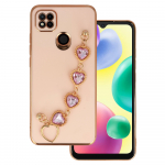 Trend dėklas telefonui Xiaomi Redmi 10A dizainas 2 &scaron;viesiai rožinis