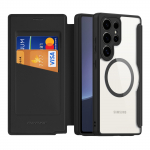 Dux Ducis Skin X Pro &Uuml;mbris jaoks Samsung Galaxy S25 Ultra with MagSafe and Wallet - must