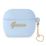 Guess GUA3LSCHSB AirPods 3 kate sinine/sinine Silikoonist Charm Heart Collection