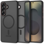 Tech-Protect MagCam MagSafe &Uuml;mbris for Samsung Galaxy S26+ - must and punane